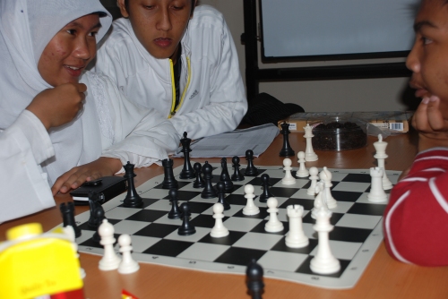 Two Students Playing